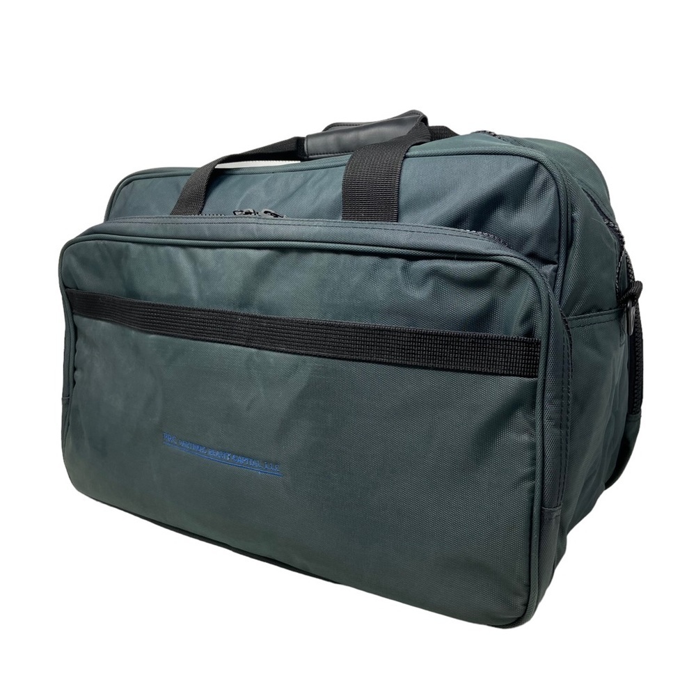 Green Medium Two Handle Duffle Bag. 20”